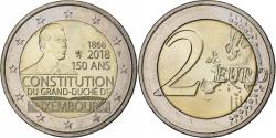 World Coins - Luxembourg, 2 Euro, 150 ans de la Constitution, 2018, Utrecht,