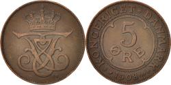 World Coins - Coin, Denmark, Frederik VIII, 5 Öre, 1908, Copenhagen, , Bronze