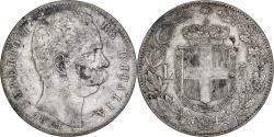World Coins - Italy, Umberto I, 5 Lire, 1879, Rome, Silver, , KM:20