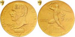 World Coins - Italy, Vittorio Emanuele III, 100 Lire, 1925, Rome, Gold, PCGS, , KM:66