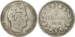 World Coins - Coin, France, Louis-Philippe, 5 Francs, 1833, Bordeaux, , Silver