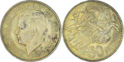 World Coins - Coin, Monaco, 50 Francs, Cinquante, 1950