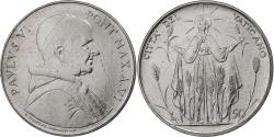 World Coins - Vatican, Paul VI, 50 Lire, 1968 (Anno VI), Rome, Stainless Steel, , KM:105