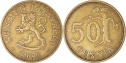 World Coins - Coin, Finland, 50 Penniä, 1975, , Aluminum-Bronze, KM:48