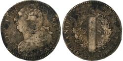 World Coins - France, Louis XVI, 2 sols François, 1792 / AN 4, Paris, Métal de cloche