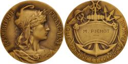 World Coins - France, Medal, French Third Republic, Shipping, Rivet, , Bronze