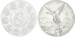 World Coins - Coin, Mexico, Libertad, Onza, Troy Ounce of Silver, 2012, Mexico City, Bullion