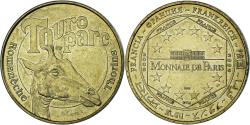 World Coins - France, Token, Touristic token, 71 ROMANECHE-THORINS Touroparc, Girafe, 2008