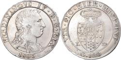 World Coins - Coin, ITALIAN STATES, NAPLES, Ferdinando IV, 120 Grana, 1805, Rare,