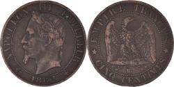 World Coins - Coin, France, Napoleon III, Napoléon III, 5 Centimes, 1862, Strasbourg