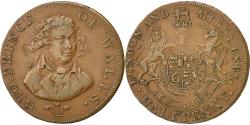 World Coins - United Kingdom , Token, Geo. Prince of Wales, Half Penny, London, 1744
