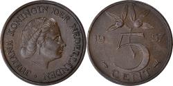 World Coins - Coin, Netherlands, Juliana, 5 Cents, 1957, , Bronze, KM:181