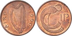 World Coins - Coin, Ireland, Penny, 1990