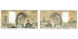 World Coins - France, 500 Francs, Pascal, 1991, N.342, UNC(65-70), Fayette:71.46, KM:156g