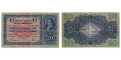 World Coins - Banknote, Switzerland, 20 Franken, 1942, 1942-12-04, KM:39l, EF(40-45)