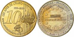 World Coins - France, Token, Paris - Les amis de l'Euro - 10 ans de l'Euro, 2009