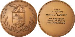 World Coins - France, Medal, French Fifth Republic, Politics, Society, War, 1972,