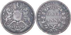 World Coins - Coin, INDIA-BRITISH, Guillaume IV, 1/2 Anna, 1835, , Copper, KM:447.1