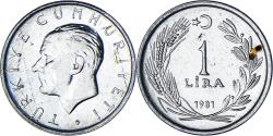 World Coins - Turkey, Lira, 1981