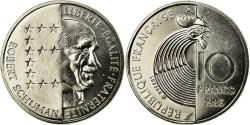 World Coins - Coin, France, Schuman, 10 Francs, 1986, , Silver, KM:958b, Gadoury:825