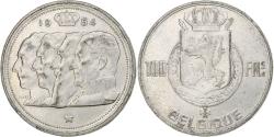 World Coins - Belgium, Baudouin, 100 Francs, 1954, Brussels, Silver, , KM:138
