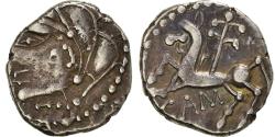 Ancient Coins - Coin, Bituriges Cubi, Denier CAM au rameau, Ist century BC, , Silver
