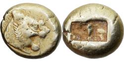 Ancient Coins - Lydia, 1/3 Stater, 7th-6th centuries BC, Sardis, Electrum,