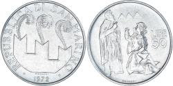 World Coins - Coin, San Marino, 50 Lire, 1972, Rome, FDC, , Steel, KM:19