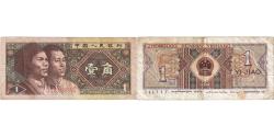 World Coins - Banknote, China, 1 Jiao, 1980, KM:881s, EF(40-45)