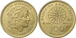 World Coins - Greece, 100 Drachmes, 1994, Athens, Aluminum-Bronze, , KM:159