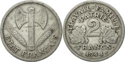 World Coins - Coin, France, Bazor, 2 Francs, 1944, Beaumont - Le Roger, , Aluminum