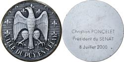World Coins - France, Medal, La Ville du Puy-en-Velay à Christian Poncelet, Président du