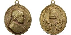 World Coins - France, Medal, Pie IX, Souvenir du Jubiléde 1847, 1847, Brass,