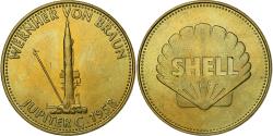 World Coins - France, Token, Collection Shell, Wernher von Braun, Bronze-Aluminium,