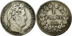 World Coins - Coin, France, Louis-Philippe, Franc, 1846, Paris, , Silver, Gadoury:453