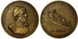 World Coins - France, Medal, Commandant Jacques Yves Cousteau, Duboc, , Bronze