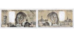 World Coins - France, 500 Francs, Pascal, 1986, T.241, UNC(63), Fayette:71.34