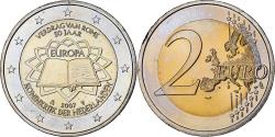 World Coins - Netherlands, 2 Euro, Traité de Rome 50 ans, 2007, Utrecht, , Bi-Metallic