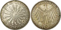 World Coins - Coin, GERMANY - FEDERAL REPUBLIC, 10 Mark, 1972, Munich, , Silver