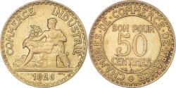 World Coins - Coin, France, Chambre de commerce, 50 Centimes, 1926, Paris,