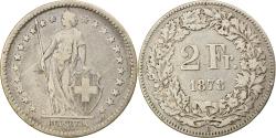 World Coins - Coin, Switzerland, 2 Francs, 1878, Bern, , Silver, KM:21