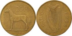 World Coins - Coin, IRELAND REPUBLIC, 20 Pence, 1986