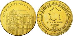 World Coins - France, Token, Cathédrale de Beauvais, Copper-nickel Aluminium, MDP,