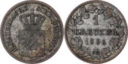 World Coins - German States, BAVARIA, Ludwig II, Kreuzer, 1866, Silver, , KM:873