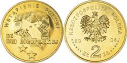 World Coins - Coin, Poland, 2 Zlote, 2004, Warsaw, , Brass, KM:481