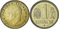 World Coins - Spain, Juan Carlos I, Peseta, 1980 (81), Madrid, , Aluminum-Bronze, KM:816