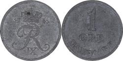 World Coins - Coin, Denmark, Ore, 1963