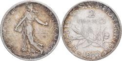 World Coins - Coin, France, Semeuse, 2 Francs, 1902, , Silver, KM:845.1, Gadoury:532