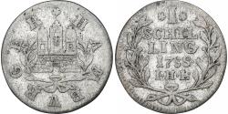 World Coins - Germany, Schilling, 1758, Hamburg, Billon, , KM:354