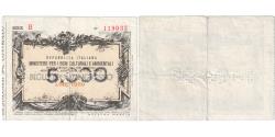World Coins - Italy, 5000 Lire, EF(40-45)